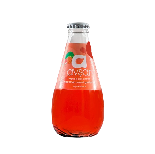 Avșar Pepene roșu & Căpșună 0,2l